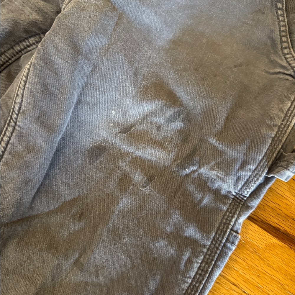 Carhartt Gray Original Fit Pants size 8S - Picture 2 of 9